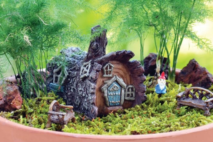 Réalisez votre jardin miniature extérieur