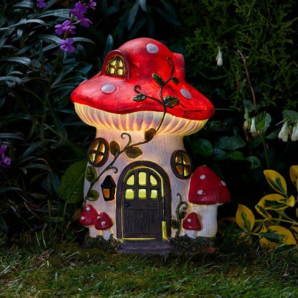 Jardin fée champignon décoration maison secret nature cadeau pour