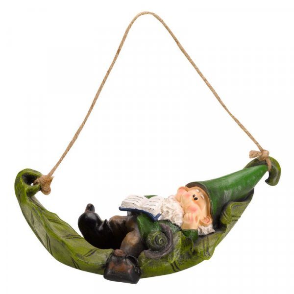 Nain de Jardin sur Hamac